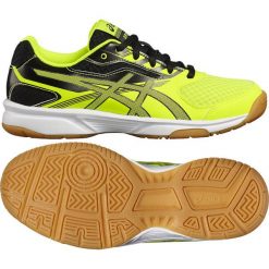 Buciki niemowlęce: Asics Buty dziecięce Upcourt 2 GS żółto-czarne r. 38 (C734Y 0795)