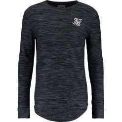 Koszulki polo: SIKSILK SIKSILK INJECT WAFFLE CURVED HEM Tshirt basic black