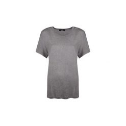 T-shirty z krótkim rękawem Diesel 00ALMZ-RWADY / T-Moriplaque. Szare t-shirty damskie Diesel, bez wzorów, bez kołnierzyka. Za 99,00 zł.