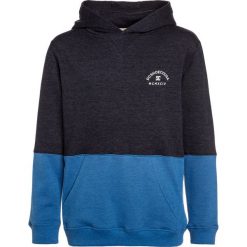DC Shoes REBEL BLOCK BOY Bluza z kapturem dark indigo. Niebieskie bluzy męskie z kapturem DC Shoes, z bawełny. W wyprzedaży za 233,10 zł.