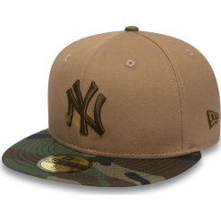 New Era New York Yankees Czapka z daszkiem Brązowy. Pomarańczowe czapki męskie New Era, z haftami, z bawełny. Za 171,95 zł.