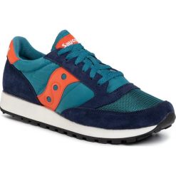 Sneakersy SAUCONY - Jazz Original Vintage S70368-12 Pea/Tea/Org Marine. Niebieskie sneakersy męskie Saucony, bez wzorów, ze skóry, marine, bez zapięcia. Za 349,00 zł.