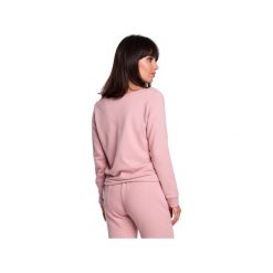 B108 Bluza z wiązaniem. Zielone bluzy damskie BE, xxl, z dzianiny. Za 119,00 zł.
