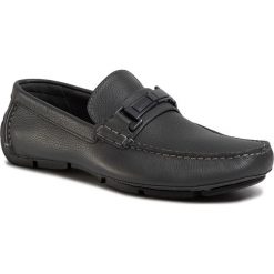 Mokasyny CALVIN KLEIN - Kwinten-Driver B4F4498 Grey. Szare mokasyny męskie Calvin Klein, ze skóry, eleganckie. W wyprzedaży za 379,00 zł.
