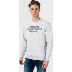 Jack & Jones Devon Blu. Bluza Szary. Szare bluzy męskie Jack & Jones, s, z haftami, z bawełny, bez kołnierzyka, bez rękawów, bez kaptura. Za 152,95 zł.