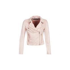 Kurtki skórzane Vero Moda VMTILLA. Różowe kurtki damskie Vero Moda, s, bez wzorów, bez kaptura. Za 309,00 zł.