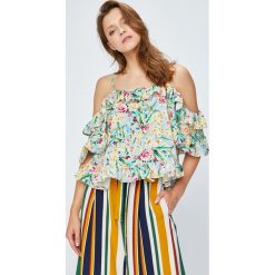 Answear - Top Garden of Dreams. Bluzki damskie ANSWEAR, s, bez wzorów, z wiskozy, casualowe, bez kołnierzyka, bez rękawów. W wyprzedaży za 34,90 zł.