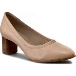 Creepersy damskie: Półbuty CLARKS - Grace Isabella 261230894 Nude Pink Lea