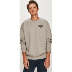 Levi's - Bluza. Szare bluzy męskie Levi's®, s, z nadrukiem, z bawełny, z okrągłym kołnierzem, bez rękawów, bez kaptura. W wyprzedaży za 249,90 zł.