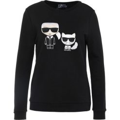 Bluzy damskie: KARL LAGERFELD KARL & CHOUPETTE IKONIK SWEAT Bluza black