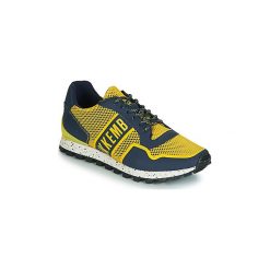 Buty Bikkembergs FENDER 2084. Niebieskie trampki męskie Bikkembergs, bez wzorów, bez zapięcia. Za 639,00 zł.