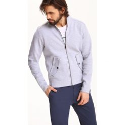 Bejsbolówki męskie: BLUZA ROZPINANA MĘSKA LUŹNA