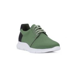 Buty Frau TECNO SALVIA. Zielone trampki męskie marki Frau, bez wzorów, bez zapięcia. Za 477,03 zł.