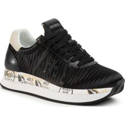Sneakersy PREMIATA - Conny 3616 Black. Czarne półbuty damskie Premiata, ze skóry. Za 829,00 zł.