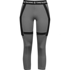 Tomb Raider Lara Croft Legginsy szary/czarny. Szare legginsy marki Tomb Raider, xl. Za 79,90 zł.