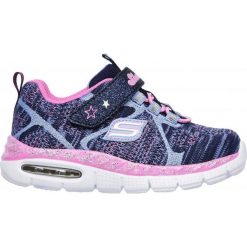 BUTY SKECHERS MEMORY FOAM KIDS 81709N NVPK. Różowe buciki niemowlęce chłopięce Skechers. Za 99,00 zł.