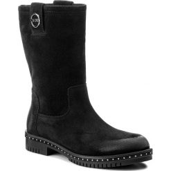 Botki CARINII - B4210 H20-000-FBR-C50. Czarne buty zimowe damskie Carinii, z polaru, na obcasie. W wyprzedaży za 239,00 zł.