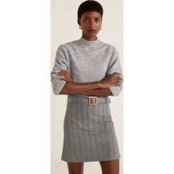 Mango - Spódnica Hebi. Szare minispódniczki damskie marki Mango, s, z elastanu. Za 119,90 zł.