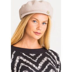 KASZKIET PATRIZIA PEPE. Żółte kaszkiety damskie Patrizia Pepe, bez wzorów, z wełny. Za 539,00 zł.