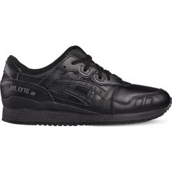 Czarne Buty Asics Gel-Lyte Iii W HL6A2-9090. Czarne buty sportowe damskie Asics, bez wzorów, ze skóry, sportowe, asics gel lyte. W wyprzedaży za 459,00 zł.