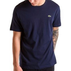 LACOSTE SPORT > TH7618.166. Niebieskie koszulki męskie Lacoste, xxl, z aplikacjami, z bawełny, bez kołnierzyka, bez rękawów. W wyprzedaży za 129,99 zł.