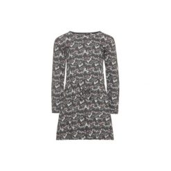Name it Girls Sukienka Velvet asphalt - szary - Gr.Moda (2 - 6 lat). Szare sukienki niemowlęce marki Name it, z bawełny. Za 45,00 zł.