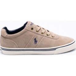 Polo Ralph Lauren - Buty. Brązowe buty sportowe męskie marki Polo Ralph Lauren, ze skóry, na sznurówki. W wyprzedaży za 229,90 zł.