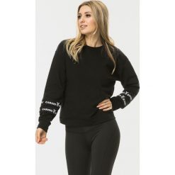 Cardio Bunny - Bluza Chicago. Czarne bluzy damskie Cardio Bunny, s, z nadrukiem, z elastanu, bez rękawów, bez kaptura. W wyprzedaży za 99,90 zł.