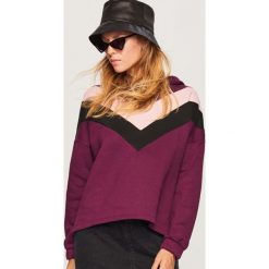 Bluza z kapturem - Fioletowy. Fioletowe bluzy rozpinane damskie Reserved, l, z kapturem. Za 89,99 zł.