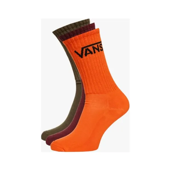 Vans Skarpety Classic Crew (9.5-13, 3Pk) , multicolor, rozmiar ONE SIZE. Skarpetki damskie Vans, bez wzorów, z bawełny. Za 59,99 zł.