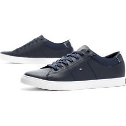 Tommy Hilfiger Essential Leather Collar Vulc FM0FM02577-CJM. Sneakersy męskie TOMMY HILFIGER, bez zapięcia. W wyprzedaży za 399,99 zł.