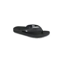 Japonki New Balance W6086BK. Czarne klapki damskie New Balance, bez wzorów, bez obcasa. Za 149,99 zł.