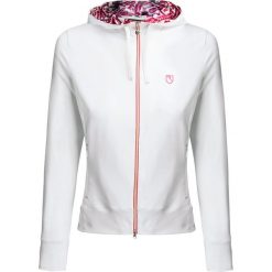 Bluza CHERVO POOL. Białe bluzy damskie Chervo, z aplikacjami, bez rękawów, z kapturem. W wyprzedaży za 332,00 zł.