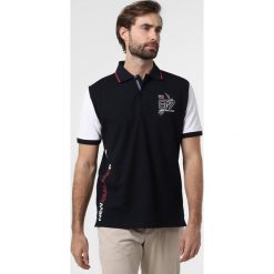 Andrew James Sailing - Męska koszulka polo, niebieski. Niebieskie koszulki męskie Andrew James Sailing, xxl, z nadrukiem, sportowe, polo, bez rękawów. Za 149,95 zł.