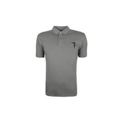 Koszulki polo z krótkim rękawem Trussardi 32T00134 1T002730 / Polo 3 Bottoni. Szare koszulki męskie Trussardi, xxl, bez wzorów, polo, z krótkim rękawem, krótkie. Za 199,00 zł.