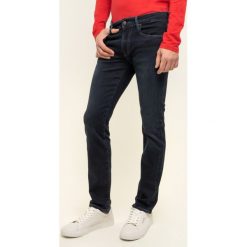 Jeansy Skinny Fit Guess Angel M01AN2 D3YI1. Niebieskie jeansy męskie Guess, m, z aplikacjami. W wyprzedaży za 399,00 zł.