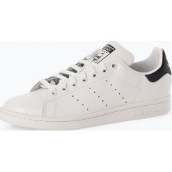 Adidas Originals - Męskie tenisówki ze skóry – Stan Smith, niebieski. Niebieskie trampki męskie adidas Originals, bez wzorów, ze skóry, bez zapięcia. Za 419,95 zł.