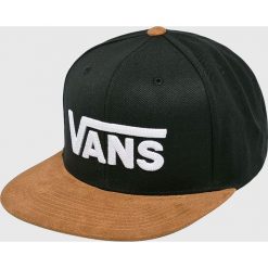 Vans - Czapka. Czarne czapki z daszkiem męskie marki Vans. W wyprzedaży za 79,90 zł.
