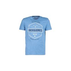 T-shirty z krótkim rękawem Jack Jones JCOFRESCO. Niebieskie t-shirty męskie Jack & Jones, xs, bez wzorów, bez kołnierzyka, krótkie. Za 55,20 zł.