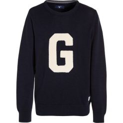 GANT TERRY CREW Sweter blue. Niebieskie swetry chłopięce GANT, z bawełny. Za 379,00 zł.