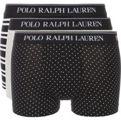 Polo Ralph Lauren 3-pack Bokserki Czarny Szary. Szare bokserki męskie z elastanu. Za 197,95 zł.