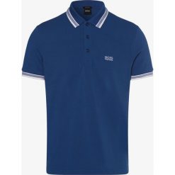 BOSS Athleisure - Męska koszulka polo – Paddy, niebieski. Niebieskie koszulki męskie BOSS Athleisure, m, w paski, sportowe, polo, bez rękawów. Za 349,95 zł.