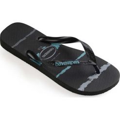 Havaianas - Japonki. Czarne kapcie męskie Havaianas, z gumy. W wyprzedaży za 59,90 zł.