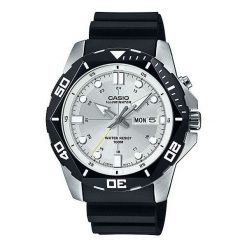 Zegarek Casio Męski MTD-1080-7AVEF Diver Led czarny. Czarne zegarki męskie marki CASIO. Za 578,46 zł.