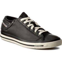Sneakersy DIESEL - Exposure Low I Y00321 PR052 T8013 Black. Czarne sneakersy męskie Diesel, na co dzień, bez wzorów, ze skóry, eleganckie, bez zapięcia. W wyprzedaży za 359,00 zł.