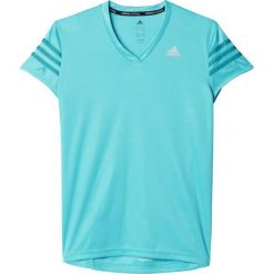 Adidas Koszulka Response SS Tee turkusowa r. M. Niebieskie topy sportowe damskie Adidas, m. Za 56,41 zł.