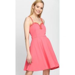 Sukienki: Koralowa Sukienka Lace Dress