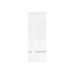 Calvin Klein 2-pack Skarpetki Biały. Białe skarpetki damskie Calvin Klein, bez wzorów, z elastanu. Za 64,95 zł.