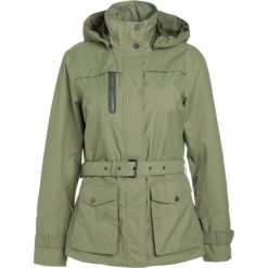 Jack Wolfskin KIMBERLEY Kurtka przeciwdeszczowa khaki. Brązowe kurtki sportowe damskie marki Jack Wolfskin, xl, z materiału. W wyprzedaży za 755,10 zł.