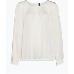 Marc Cain Essentials - Bluzka damska – Marc Cain Essentials, czarny. Czarne bluzki damskie marki Marc Cain Essentials, bez wzorów, eleganckie, bez kołnierzyka, z długim rękawem. Za 649,95 zł.